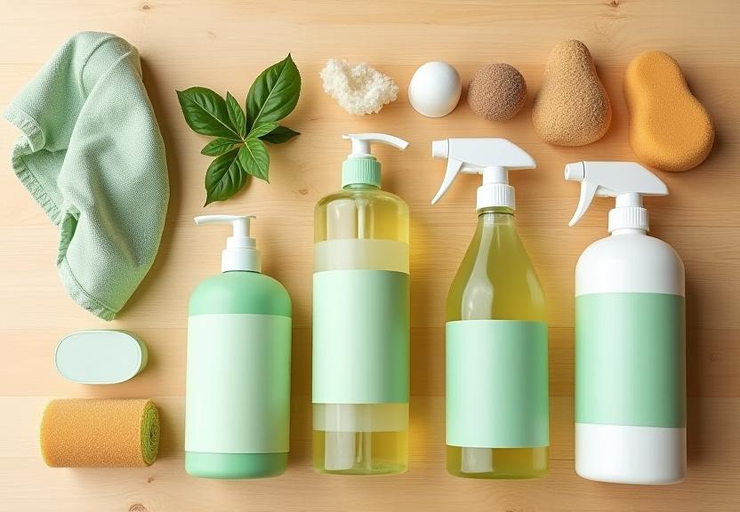 Eco-friendly cleaning products and methods
