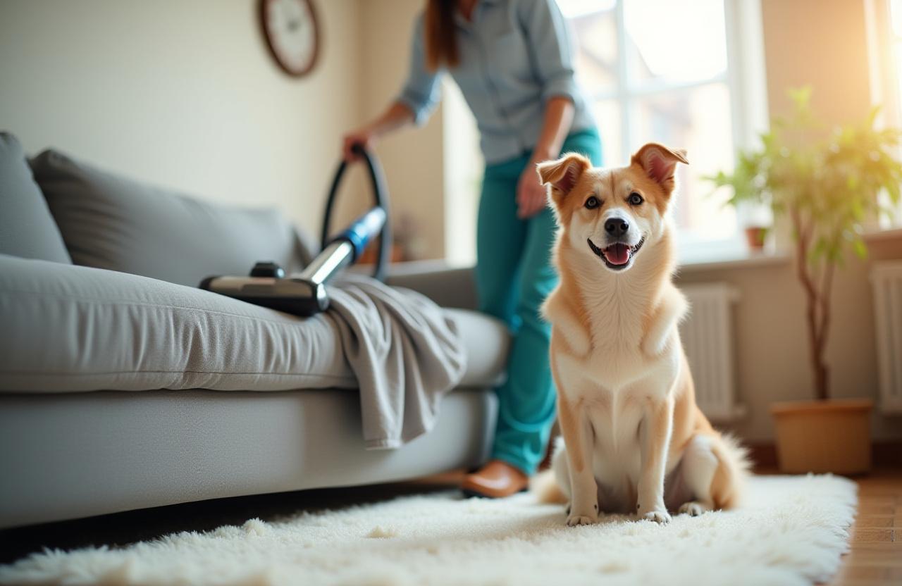 Pet-friendly upholstery cleaning service in Bengaluru