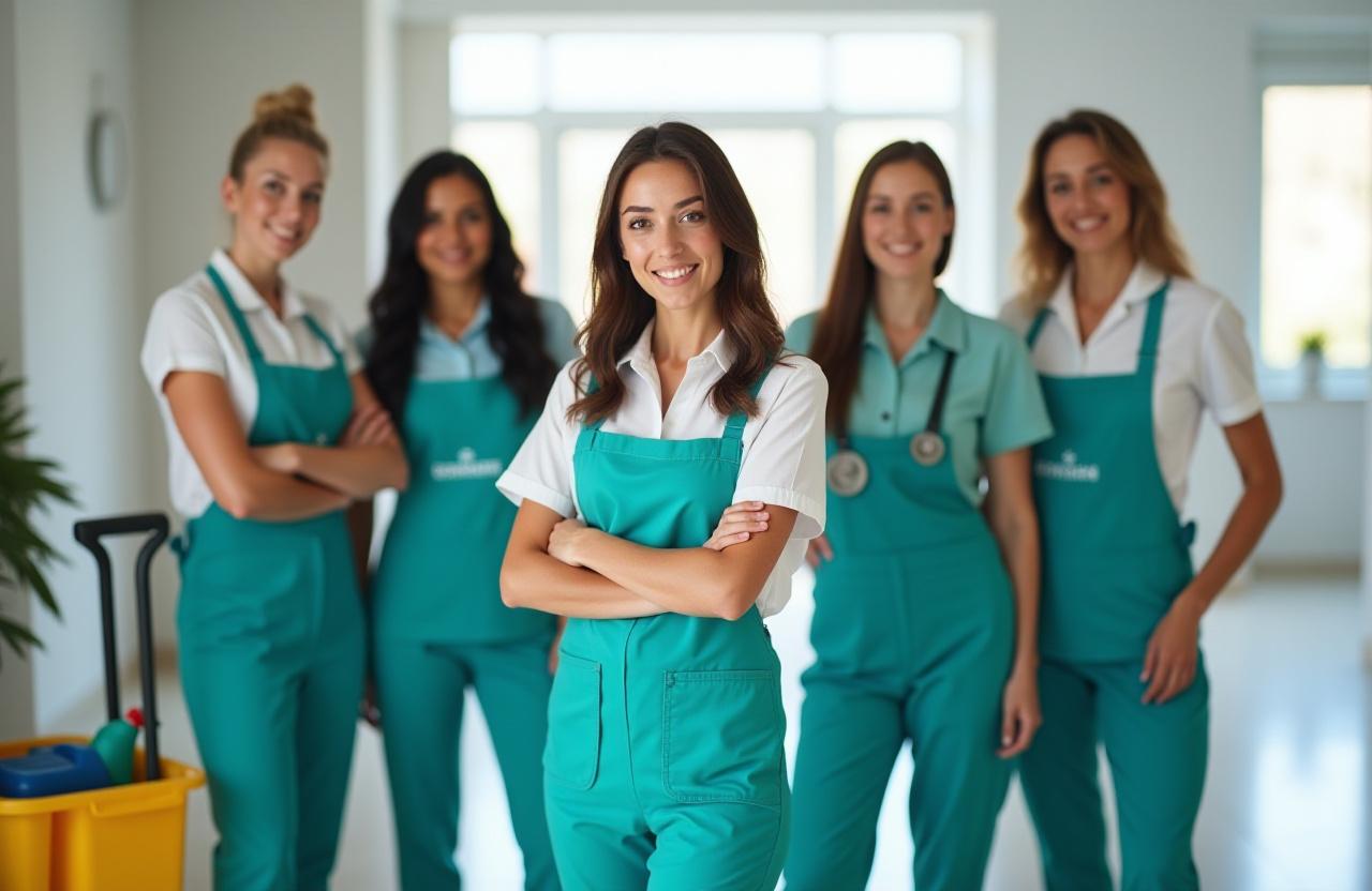 Professional cleaning team from Lioness Clean Bengaluru